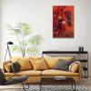 PY3H69 Inner Frame - Surrealist Art Posters - Gravity by Remedios Varo - Famous Paintings Print on Canvas - Surrealist Painting Cool Wall Decor for Living Room Office 30x45cm-11.8x17.7in view 3