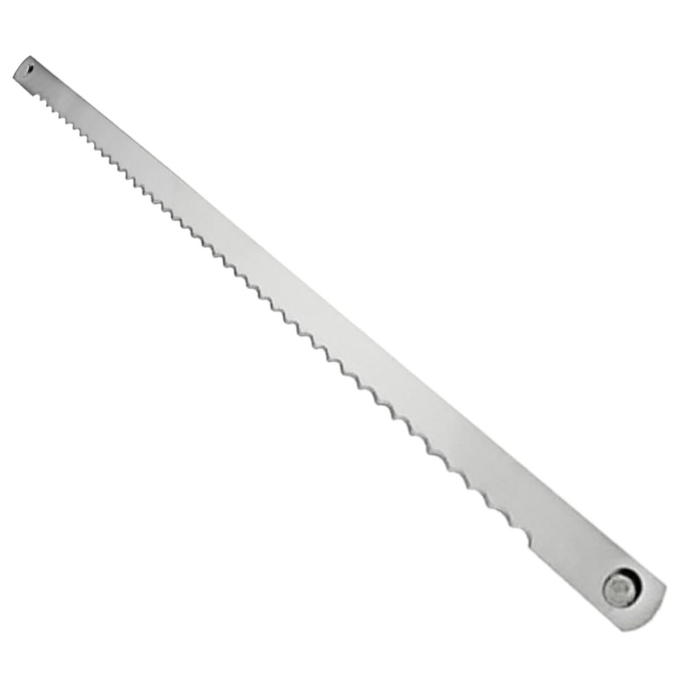 HAKIDZEL Nonstick Stainless Steel Serrated Bread Cutter Blades Versatile Replacement Tool for Toast Machines for Slicing Bread Cakes and Pies and Efficient Design