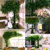ESRADA Simulation Banyan Tree Artificial Green Banyan Trees Simulation Banyan Tree for Hotel Large Green Plant Floor Living Room Plant,Extension 3 * 3m view 2