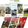 ESRADA Simulation Banyan Tree Artificial Green Banyan Trees Simulation Banyan Tree for Hotel Large Green Plant Floor Living Room Plant,Extension 3 * 3m view 3