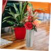 VOSAREA Garden Fence Pot Decorative Buckets Floral Vase Iron Flower Household Flower Shop Display view 4