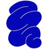 Irregular Shaped Modern Abstract Blue Living Room Area Rug Soft Faux Wool Washable Rug for Dining Bedroom Office Large Carpet 10x14 Aesthetic Indoor Outdoor Mat view 2