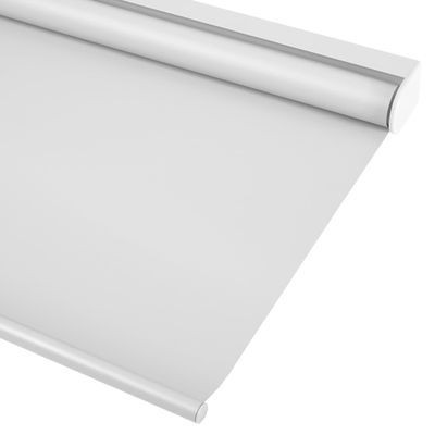 HOTSOON Blackout Roller Shades Cordless Color-Matched Roller Window Blinds Free-Stop Simple Style Thermal Insulated Roll Up Shades for Home Office Door, White, 74" W x 64" H