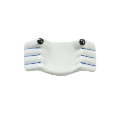 ZMQJEQANBG Chopstick Holder Ceramic Chopsticks Holder Spoon Fork Rest Sushi Sticks Rack Shelf Chopsticks Holder Stand Rest Pillow Kitchen Utensil