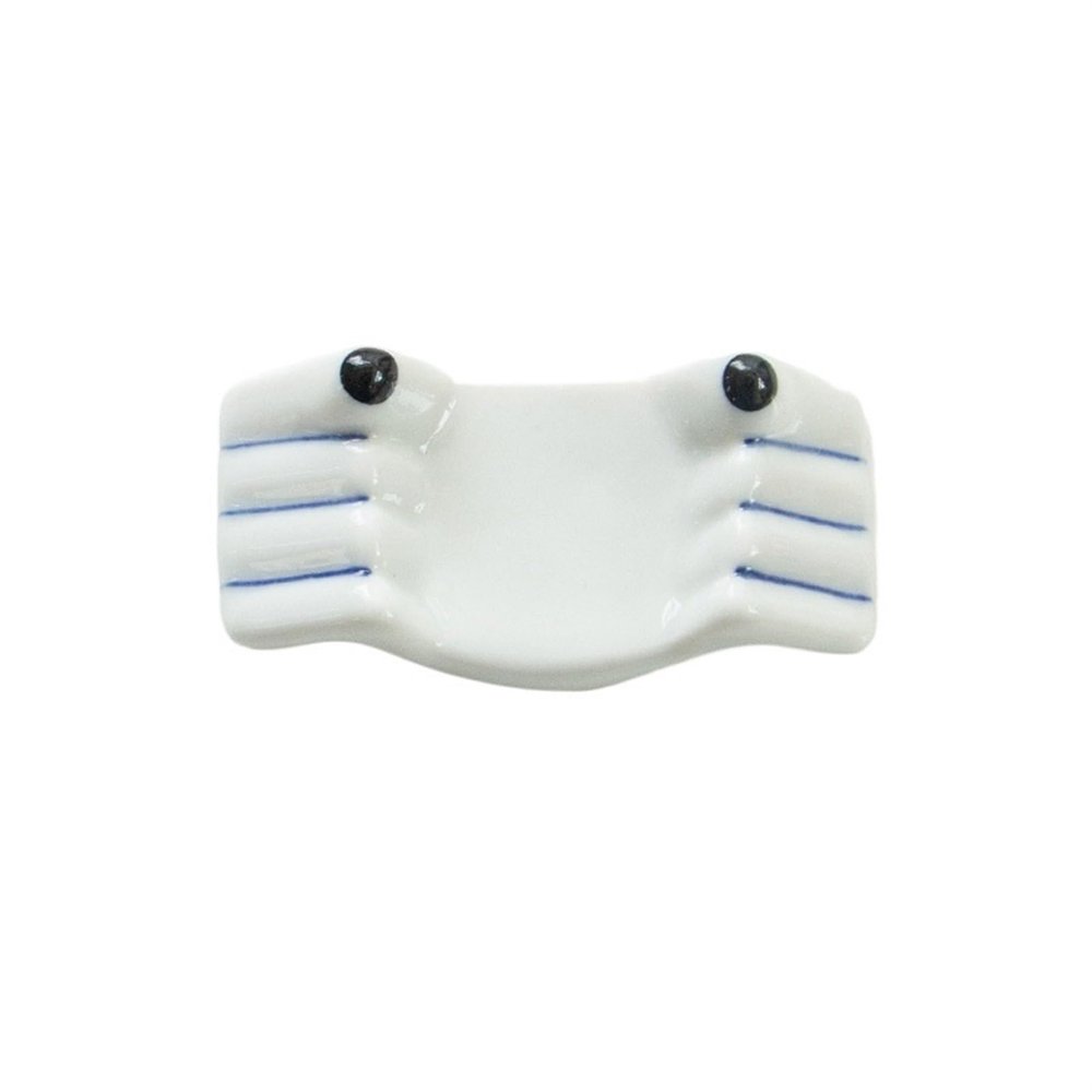 ZMQJEQANBG Chopstick Holder Ceramic Chopsticks Holder Spoon Fork Rest Sushi Sticks Rack Shelf Chopsticks Holder Stand Rest Pillow Kitchen Utensil