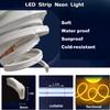 TiTiToo Pink 5M 12V Neon LED Strip LightsDC 600 SMD2835 LEDs Waterproof for Home Decoration view 3