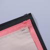 Muka 50PCS Black Matte Frosted Slider Zip Bags, Plastic Bags for Packaging Clothes, Shirts, Jeans, Pants, 2.8 Mil-White-10"x12" view 4