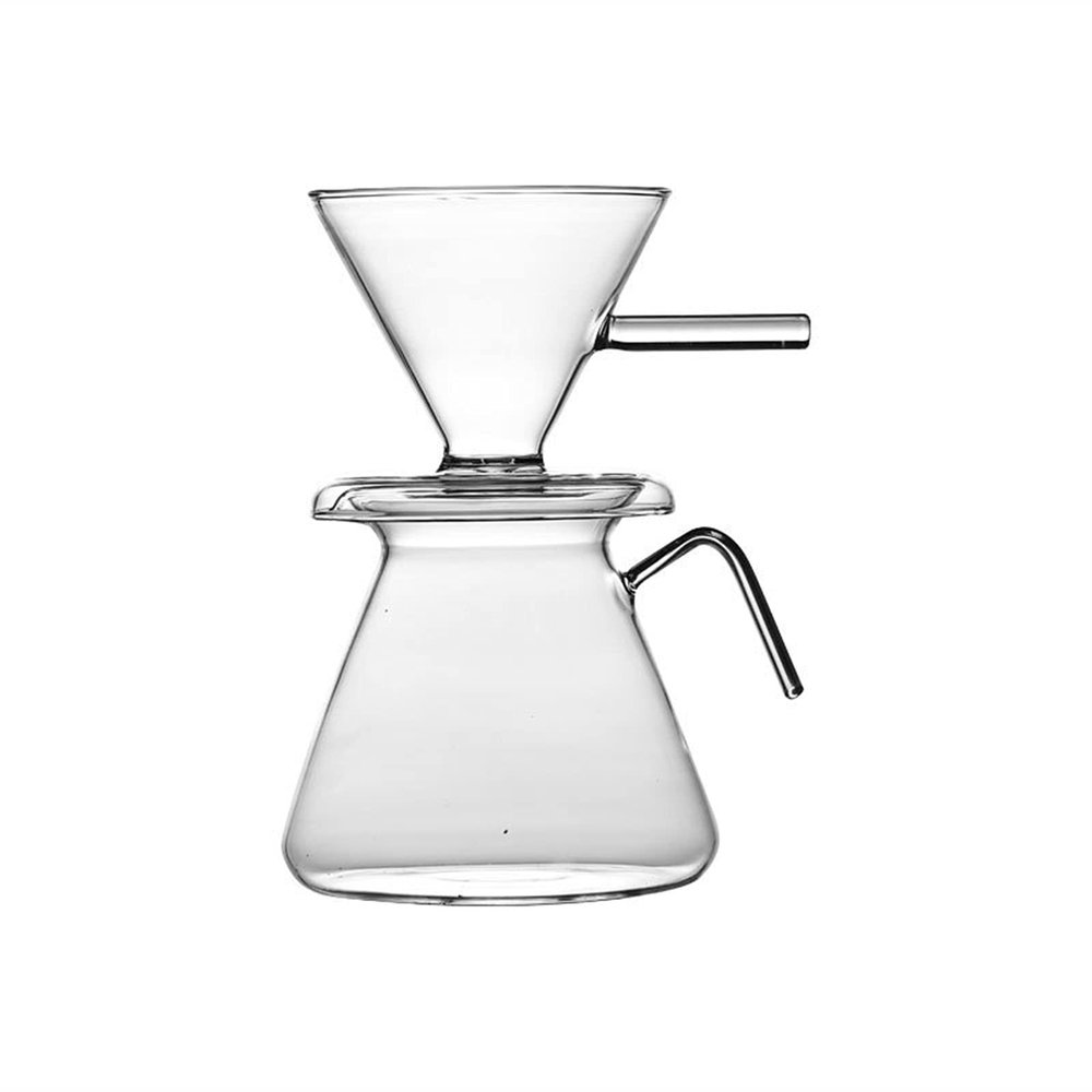 HASMI Coffee Kettle Coffee Kettle Glass Drip Coffee Maker Pot Espresso Machine Kettle Percolator Milk Pitcher Tea Pot Reusable Pour Over Coffee Filters Coffee Maker, Dingzhebo2022