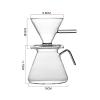 HASMI Coffee Kettle Coffee Kettle Glass Drip Coffee Maker Pot Espresso Machine Kettle Percolator Milk Pitcher Tea Pot Reusable Pour Over Coffee Filters Coffee Maker, Dingzhebo2022 view 2
