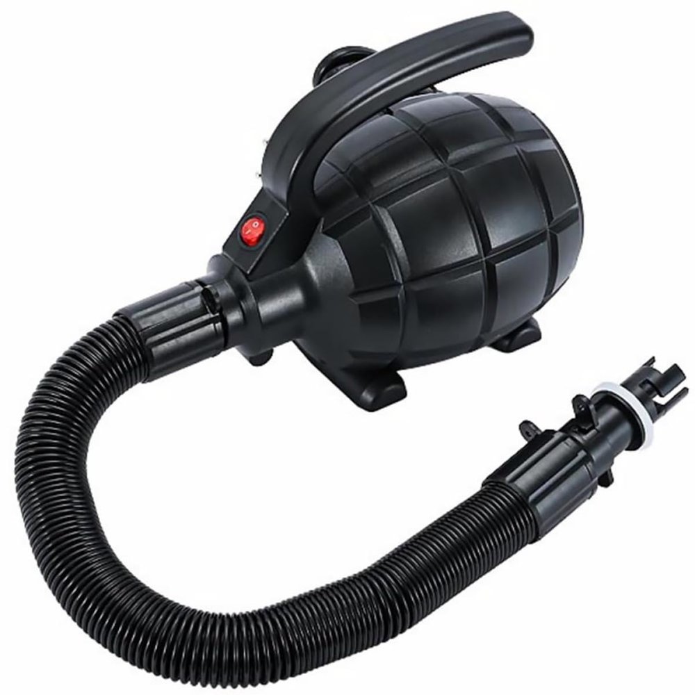 HOLIDYOYO 1set Electric Air Compressor Pump for Inflatable Gym Mats Boats and More Multi-Function High-Pressure Inflator Deflation Option Us