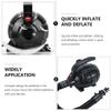 HOLIDYOYO 1set Electric Air Compressor Pump for Inflatable Gym Mats Boats and More Multi-Function High-Pressure Inflator Deflation Option Us view 4