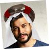 OATIPHO Arabian Hat Costume Prop for Role-playing Lightweight Arabian Headdress for Themed Parties Creative Decoration for Masquerade and Cosplay Events view 2
