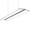 Simple LED Chandelier Panel Hanging Lamp 36W Modern Pendant Lamp White Light 6000K Height Adjustable Hanging Light Dining Table Office Dining Room Living Room Lamp L120CM *W30CM Ceiling Lamp Li ,penda view 1