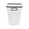 XUNTING Kitchen Garbage Can 12 Liter Trash Can for Household Large Kitchen Classification Toilet Bathroom Living Room Bedroom Office Simple Paper Bucket Room Decor view 1