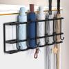 Umbrella Holder Rack, with Removable Water Tray and Hooks Decor Freestanding Umbrella Hollow Rack for Home Office view 3