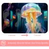 ZHANGYWFS Funny Bath Mat Bathroom Rug Ultra Absorbent Fast Dry Technical Cloth Fabric Sink Laundry Carpet Pad Rubber Bottom Big Rollable Flat New Gadgets Retro Women Jellyfish, Various 858, kjbdd-001 view 2
