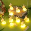 Ciieeo 1set Cartoon String Lights Lovely Rabbit Decoration Lighting Led Decorative Lamps for Easter Warm Lights for Ktv Bar and Mall Celebrations view 1