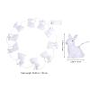 Ciieeo 1set Cartoon String Lights Lovely Rabbit Decoration Lighting Led Decorative Lamps for Easter Warm Lights for Ktv Bar and Mall Celebrations view 2