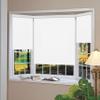 100% Blackout Roller Size Customization-Cordless Room Darkening Blinds,Door Shade with Thermal Insulated Bedroom Shades UV Rays Blocking,Custom Roller Curtains 49" Wx [Custom Height] White view 2