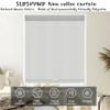 100% Blackout Roller Size Customization-Cordless Room Darkening Blinds,Door Shade with Thermal Insulated Bedroom Shades UV Rays Blocking,Custom Roller Curtains 51" Wx [Custom Height] Gray view 3
