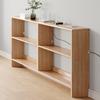 HomeLoft Basics 59 Inch Entryway Console Table, Narrow Industrial Sofa Table Behind Couch with 3-Tier Storage Shelves, Metal Frame, Easy Assembly, for Hallway, Living Room (L59*W5.9*H27.3), Walnuts, GG455 view 1