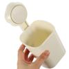 Ciieeo 2pcs Bathroom Wall Mount Suction Cup Rack Shower Organizer Toothbrush Holder Easy Install Sturdy view 4