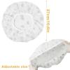 2Pcs Reusable Bread Elastic Bowl Covers for Rising, Sourdough, Adjustable Cover view 2