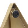 Industrial Tree Simple Design Gold Coat Rack w/ 2 Hooks&Triangular base for Clothes, Hat, Bag, Industrial Style For Home Office Hall Entryway. view 4