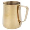 Stylebest Gold Stainless Steel With Scale Coffee Milk Frothing Cup Pitcher Jug,Stainless Steel Coffee Milk Frothing Cup Pitcher Jug with Scale for Home Coffee Latte Art (350ML) view 1