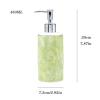 Kitchen Soap Dispenser Soap Pumps Kitchen Liquid Dispencer Container 450ML Light Luxury Ceramic Split Bottle Shower Gel Shampoo Bottle with Large Capacity Press Type Pump Bottle Soap Dispenser for Bat view 2