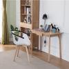 NEKCOCO Modern Gaming Desk 0.8m 1.0m 1.2m Desk Home Desktop Laptop Table Simple Study Desk Writing Desk with Storage Drawer Study Desk Study Writing Table (Color : Brown, Size : 1.0 Meters) view 2