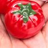 ZMQJEQANBG Chopstick Holder Creative Ceramic Chopstick Rest Rack Tomato Chopstick Shelf Stand Pen Holder Tableware Table Decoration view 4