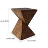 RENEESME Sofa Nordic Sofa Side Table Simple Coffee Table Art Modern Living Room Sofa Retro Style Small Table Snack Table Sofas for Living Room view 2