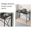 NEKCOCO Modern Gaming Desk Home Office Desk Laptop Desktop Computer Table 39 Inch Foldable Writing Desk Study Desk for Home Office Workstation Study Writing Table (Color : A) view 4