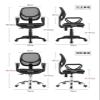 Luo Yi - CN Managerial Chairs, Desk Computer Ergonomic Office Chairs Gaming Mobile Recliner Chair Swivel Lift Makeup Office Furniture (Color : C2), LuoY-02527 view 2