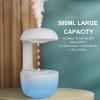 XHTLLO Type C Cool Mist Humidifier with Antigravity Water Drop Rising Effect, Portable and Smart for Bedroom Office Desktop, Auto Shut Off and Large Capacity view 2
