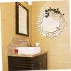 Cabilock Acrylic Mirror Wall Stickers Removable Fashion Art Decals for Stylish Living Room Bedroom and Bathroom Decoration Decor view 2