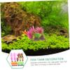BESPORTBLE 20pcs Aquarium Artificial Water Grass Plants Realistic Fish Tank Decorations Non- Aquatic Simulation Plants for Aquariums and Fish Bowls view 3