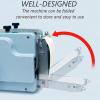 Automatic Commercial Dumpling Skin Machine, 110v Electric dumpling maker, Dumpling Skin Machine Electric Dumpling Maker Machine Wonton Wrapper Dough Maker with 8cm/3in Mold Dumpling Skin Presse view 4