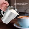 Milk Frothing Pitcher, Stainless Steel Milk Frother Cup 900ml Milk Container Milk Steamer Cup Milk Container with Scale for Latte Art view 2