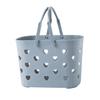 ABOOFAN 1pc Bathroom Storage Basket Shampoo Storage Basket Handheld Basket Portable Shower Basket Plastic Bath Basket Storage Container Dormitory Storage Basket Plastic Storage Basket view 1