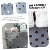 ABOOFAN 1pc Bathroom Storage Basket Shampoo Storage Basket Handheld Basket Portable Shower Basket Plastic Bath Basket Storage Container Dormitory Storage Basket Plastic Storage Basket view 2