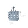 ABOOFAN 1pc Bathroom Storage Basket Shampoo Storage Basket Handheld Basket Portable Shower Basket Plastic Bath Basket Storage Container Dormitory Storage Basket Plastic Storage Basket view 4