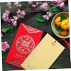 VILLFUL 10pcs Romantic Chinese Style Wedding Invitation Cards Elegant Paper Invitations for Weddings Anniversaries Parties Unique Design for Memorable Celebrations view 3