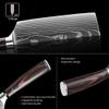 Meat Cleaver,Cleaver Knife, 7 Inch Japan Santoku Chef Knife Stainless Steel Imitate Damascus Pattern Kitchen Knife Utility Knife Vegetable Knife view 4