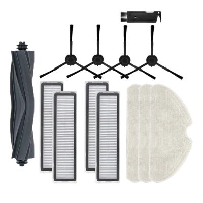 MBYYFXIE Vacuum Cleaner Roller/Side Brush Accessories Hepa Filter Mop Cloth Rags Spare PartsCompatible for Dreame D10s / D10s Pro (Color : 23 PCS)