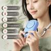 AOCOOLFAN Portable Neck Fan, Mini Small Personal Handheld Fan USB Rechargeable 3 Speed for Girls Boys Woman Eyelash Travel Home Office Outdoor (light blue) view 2