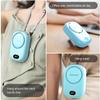 AOCOOLFAN Portable Neck Fan, Mini Small Personal Handheld Fan USB Rechargeable 3 Speed for Girls Boys Woman Eyelash Travel Home Office Outdoor (light blue) view 4