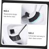 Mobestech Toilet Brush Cleaning Brush Toilet Scrub Bathroom Cleaning Tool Cleaning Tool Bowl Scrubber Clean Scrubber Washing Plastic Long Handle view 3
