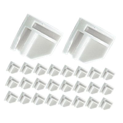 Angoily 50pcs Modular Cube Connectors for Storage Organizer Right Angle Connectors for Closet Shoe Rack Versatile Assembly for Modular Shelving